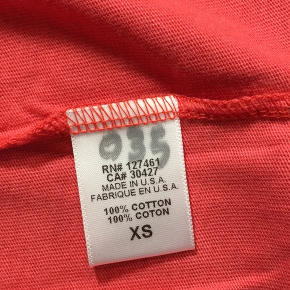 Wildfox ‘My Heart Say No’ pinkish short T-shirt XS - Picture 7 of 8